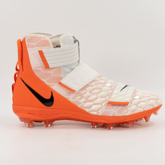 Nike Force Savage Elite 2 'White Brilliant Orange' BV3962-101 Football size 16